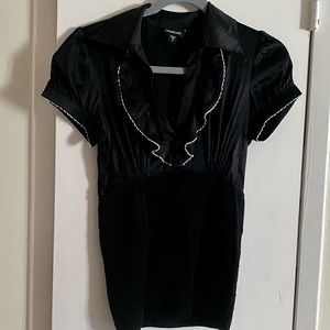 NWOT Beautiful Bebe silk/satin top